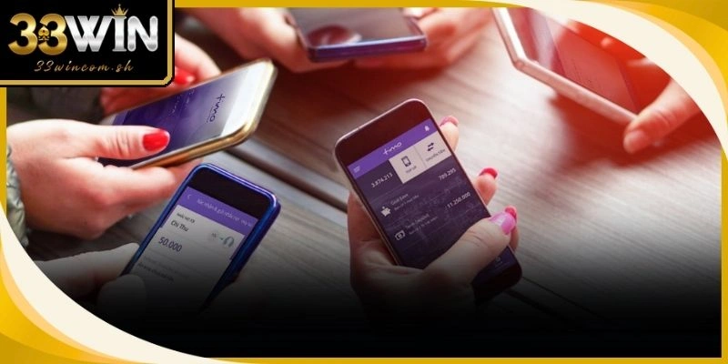 Cược thủ tiến hành lựa chọn kênh nạp tiền 33Win trực tuyến trên màn hình